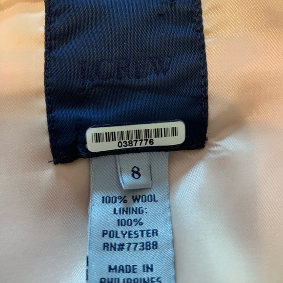 J. Crew Women’s Wool Skirt Size 8 - Picture 3 of 3